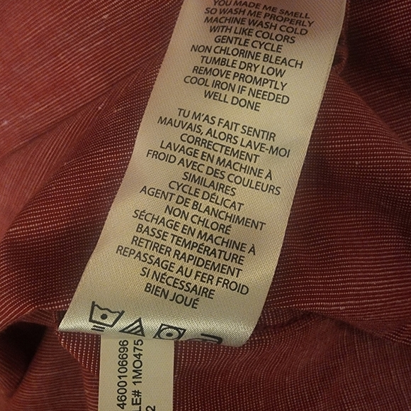 NWT Travis Mathew Rio Red Studebaker Button Up Shirt Mens XXL - Picture 8 of 9